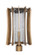 Ronan One Light Post - Pier Mount in Modern Bronze (33|400601MZ)