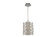 Bridgeport One Light Pendant in Stainless Steel (33|308711SL)