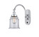 Franklin Restoration One Light Wall Sconce in Polished Chrome (405|918-1W-PC-G182)