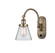 Franklin Restoration One Light Swing Arm in Antique Brass (405|918-1W-AB-G62)