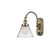 Franklin Restoration LED Wall Sconce in Antique Brass (405|918-1W-AB-G42-LED)