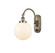 Franklin Restoration LED Swing Arm in Antique Brass (405|918-1W-AB-G201-8-LED)