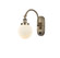 Franklin Restoration LED Swing Arm in Antique Brass (405|918-1W-AB-G201-6-LED)
