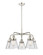 Ballston Urban Five Light Chandelier in Satin Gold (405|916-5CR-SG-G62)