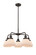 Ballston Urban Five Light Chandelier in Oil Rubbed Bronze (405|916-5CR-OB-G171)