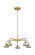 Ballston Urban Five Light Chandelier in Antique Brass (405|916-5CR-AB)