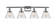 Ballston Urban LED Bath Vanity in Polished Chrome (405|916-4W-PC-G44-LED)