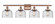 Ballston Urban LED Bath Vanity in Antique Copper (405|916-4W-AC-G74-LED)
