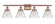 Ballston Urban LED Bath Vanity in Antique Copper (405|916-4W-AC-G42-LED)