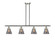 Ballston Urban Four Light Island Pendant in Brushed Satin Nickel (405|916-4I-SN-G63)