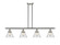 Ballston Urban Four Light Island Pendant in Brushed Satin Nickel (405|916-4I-SN-G44)