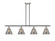 Ballston Urban LED Island Pendant in Brushed Satin Nickel (405|916-4I-SN-G43-LED)