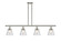 Ballston Urban LED Island Pendant in Polished Nickel (405|916-4I-PN-G64-LED)