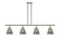 Ballston Urban Four Light Island Pendant in Polished Nickel (405|916-4I-PN-G63)
