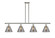 Ballston Urban LED Island Pendant in Polished Nickel (405|916-4I-PN-G43-LED)