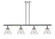 Ballston Urban Four Light Island Pendant in Polished Chrome (405|916-4I-PC-G44)