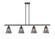 Ballston Urban Four Light Island Pendant in Matte Black (405|916-4I-BK-G63)