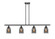 Ballston Urban Four Light Island Pendant in Matte Black (405|916-4I-BK-G53)