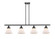 Ballston Urban Four Light Island Pendant in Matte Black (405|916-4I-BK-G41)