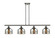 Ballston Urban Four Light Island Pendant in Brushed Brass (405|916-4I-BB-G78)