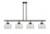 Ballston Urban Four Light Island Pendant in Black Antique Brass (405|916-4I-BAB-G72)