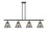 Ballston Urban Four Light Island Pendant in Black Antique Brass (405|916-4I-BAB-G43)