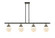 Ballston Urban Four Light Island Pendant in Black Antique Brass (405|916-4I-BAB-G201-6)