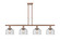 Ballston Urban LED Island Pendant in Antique Copper (405|916-4I-AC-G74-LED)