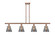 Ballston Urban LED Island Pendant in Antique Copper (405|916-4I-AC-G63-LED)