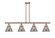 Ballston Urban LED Island Pendant in Antique Copper (405|916-4I-AC-G43-LED)