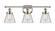 Ballston Urban Three Light Bath Vanity in Polished Nickel (405|916-3W-PN-G62)