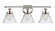 Ballston Urban LED Bath Vanity in Polished Nickel (405|916-3W-PN-G42-LED)