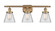 Ballston Urban Three Light Bath Vanity in Brushed Brass (405|916-3W-BB-G62)