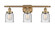 Ballston Urban LED Bath Vanity in Brushed Brass (405|916-3W-BB-G54-LED)