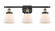 Ballston Urban Three Light Bath Vanity in Black Antique Brass (405|916-3W-BAB-G61)