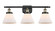 Ballston Urban LED Bath Vanity in Black Antique Brass (405|916-3W-BAB-G41-LED)