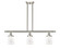 Ballston Urban LED Island Pendant in Brushed Satin Nickel (405|916-3I-SN-G51-LED)