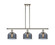 Ballston Urban Three Light Island Pendant in Polished Nickel (405|916-3I-PN-G73)