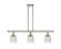 Ballston Urban Three Light Island Pendant in Polished Nickel (405|916-3I-PN-G54)