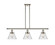 Ballston Urban Three Light Island Pendant in Polished Nickel (405|916-3I-PN-G44)