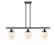 Ballston Urban Three Light Island Pendant in Oil Rubbed Bronze (405|916-3I-OB-G201-6)