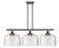 Ballston Urban LED Island Pendant in Matte Black (405|916-3I-BK-G72-L-LED)