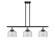 Ballston Urban Three Light Island Pendant in Black Antique Brass (405|916-3I-BAB-G74)