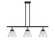 Ballston Urban Three Light Island Pendant in Black Antique Brass (405|916-3I-BAB-G42)