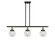 Ballston Urban Three Light Island Pendant in Black Antique Brass (405|916-3I-BAB-G202-6)