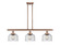 Ballston Urban LED Island Pendant in Antique Copper (405|916-3I-AC-G74-LED)