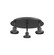 Ballston Urban Three Light Semi-Flush Mount in Matte Black (405|916-3C-BK)