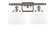 Ballston Urban LED Bath Vanity in Brushed Satin Nickel (405|916-2W-SN-G71-LED)