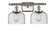 Ballston Urban Two Light Bath Vanity in Brushed Satin Nickel (405|916-2W-SN-G713)