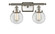 Ballston Urban Two Light Bath Vanity in Brushed Satin Nickel (405|916-2W-SN-G202-6)